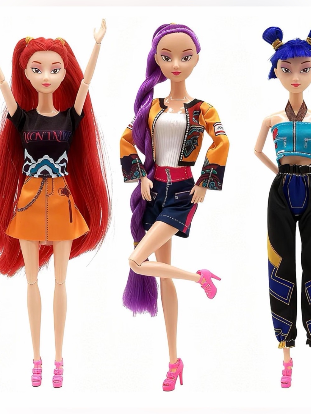 K-Pop Demon Hunters Doll set